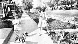 Grace and cousin Gordon Steinmann